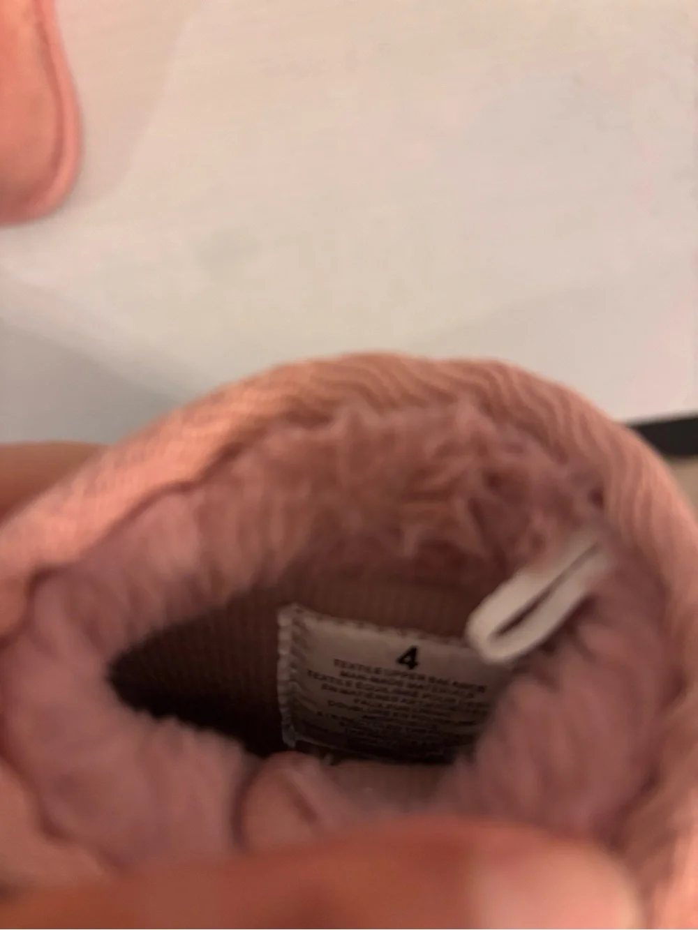 The Children's Place Pink Suede-Look Kids Booties